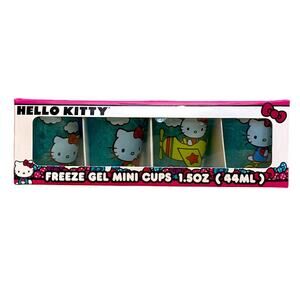 Hello Kitty by Sanrio Freeze Gel Mini Cups 1.5 oz